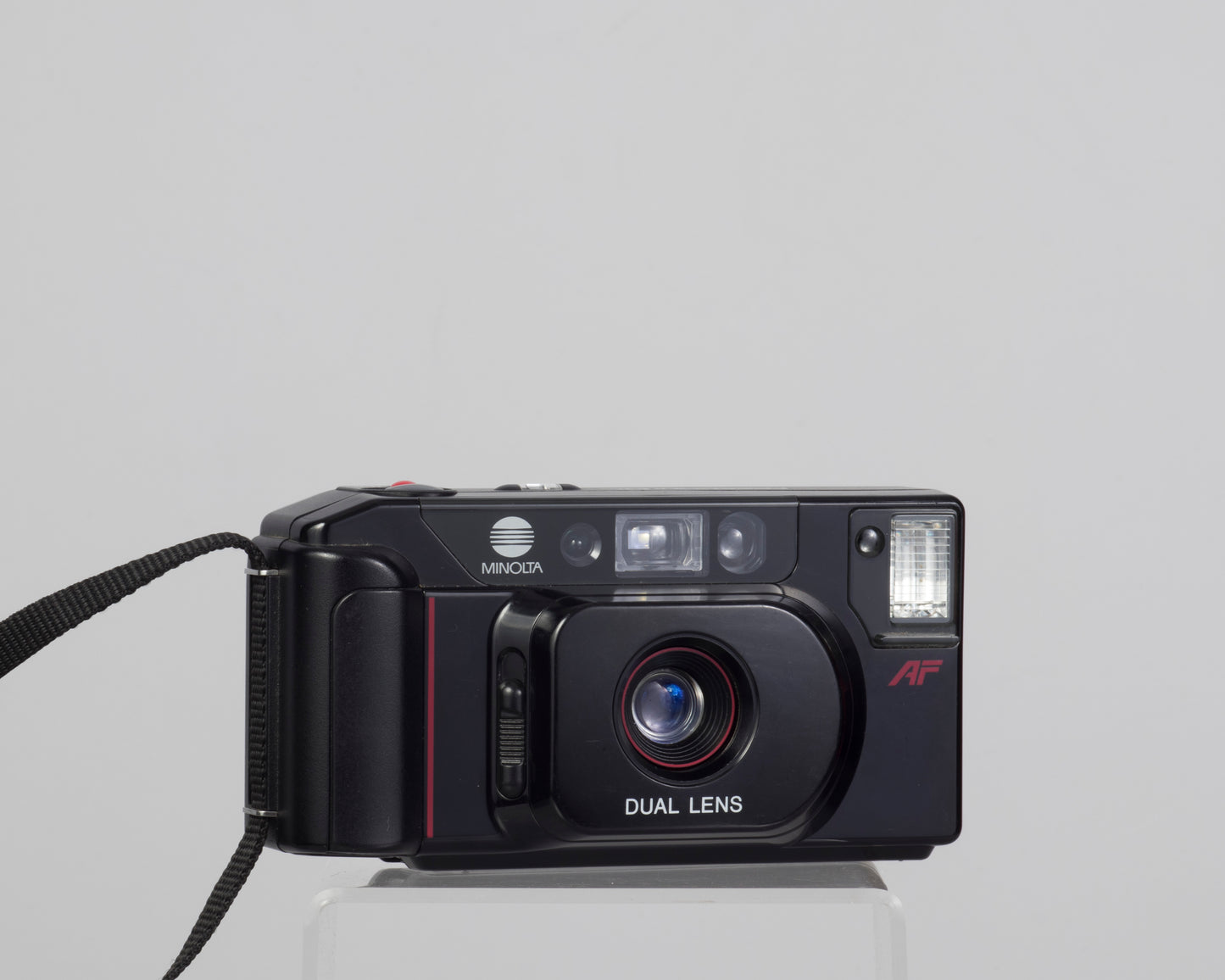 Minolta Freedom DL dual lens 35mm camera w/ case (serial 78206656)