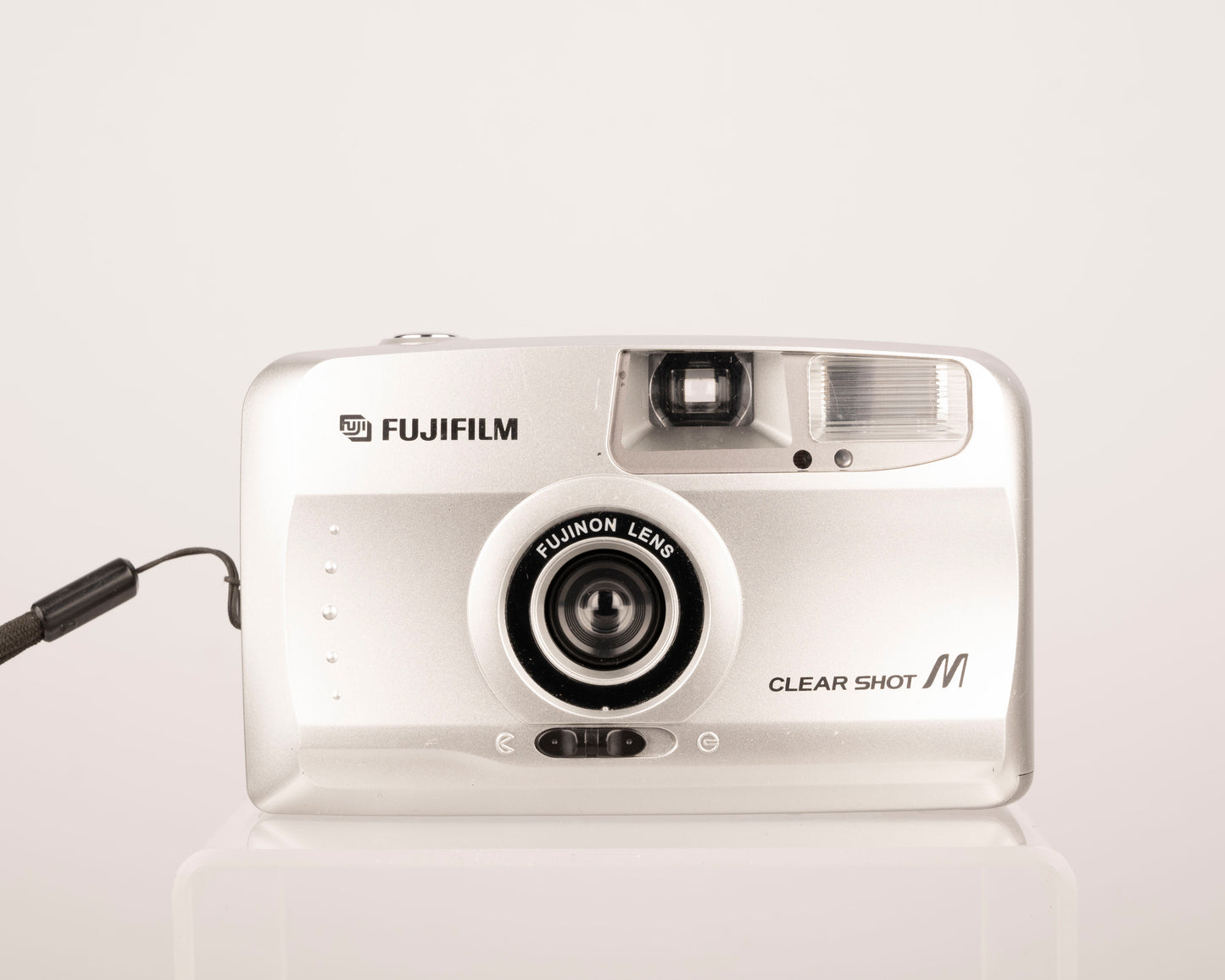 The Fujifilm Clear Shot M compact 35mm film camera