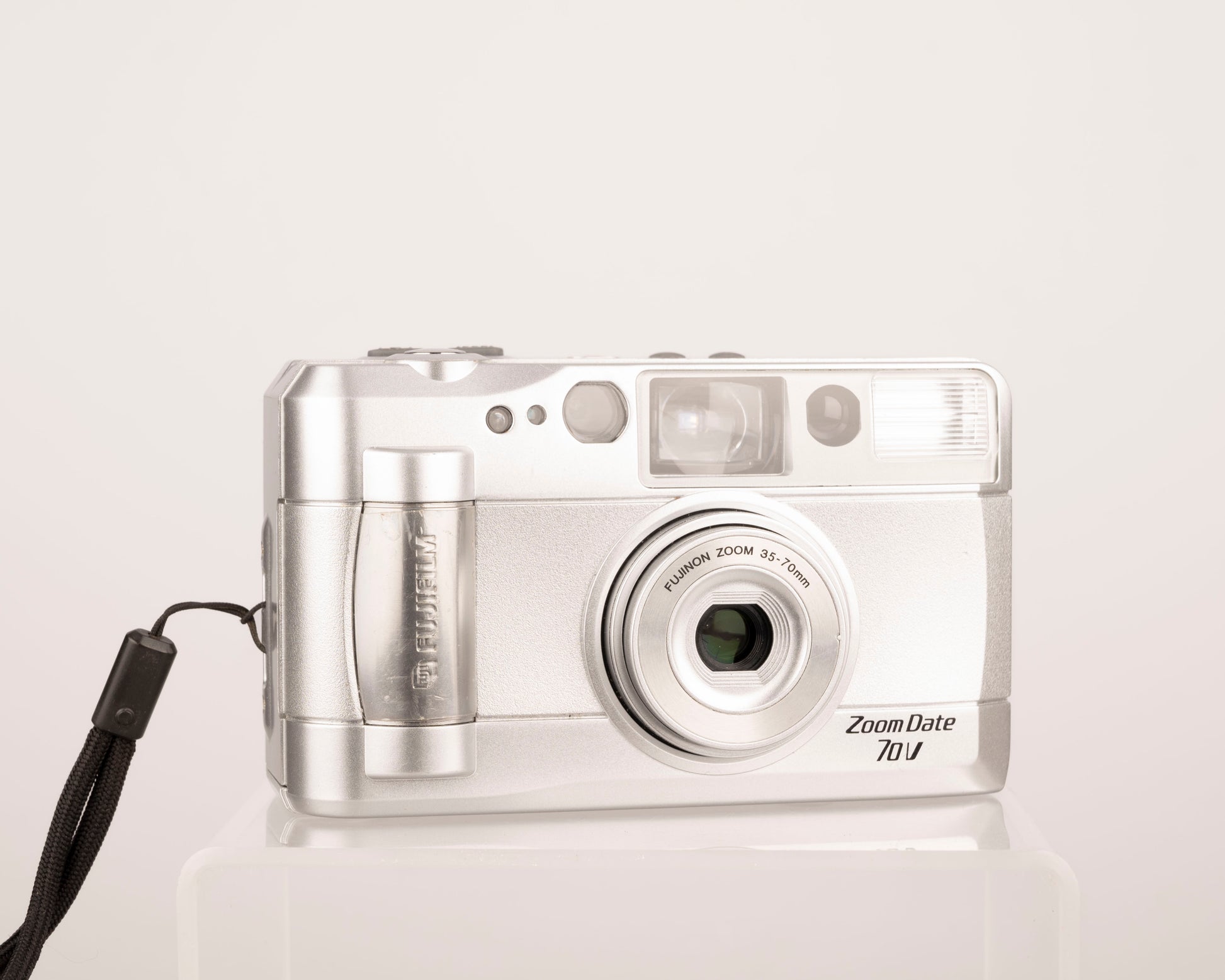 The Fujifilm Zoom Date 70V compact 35mm camera