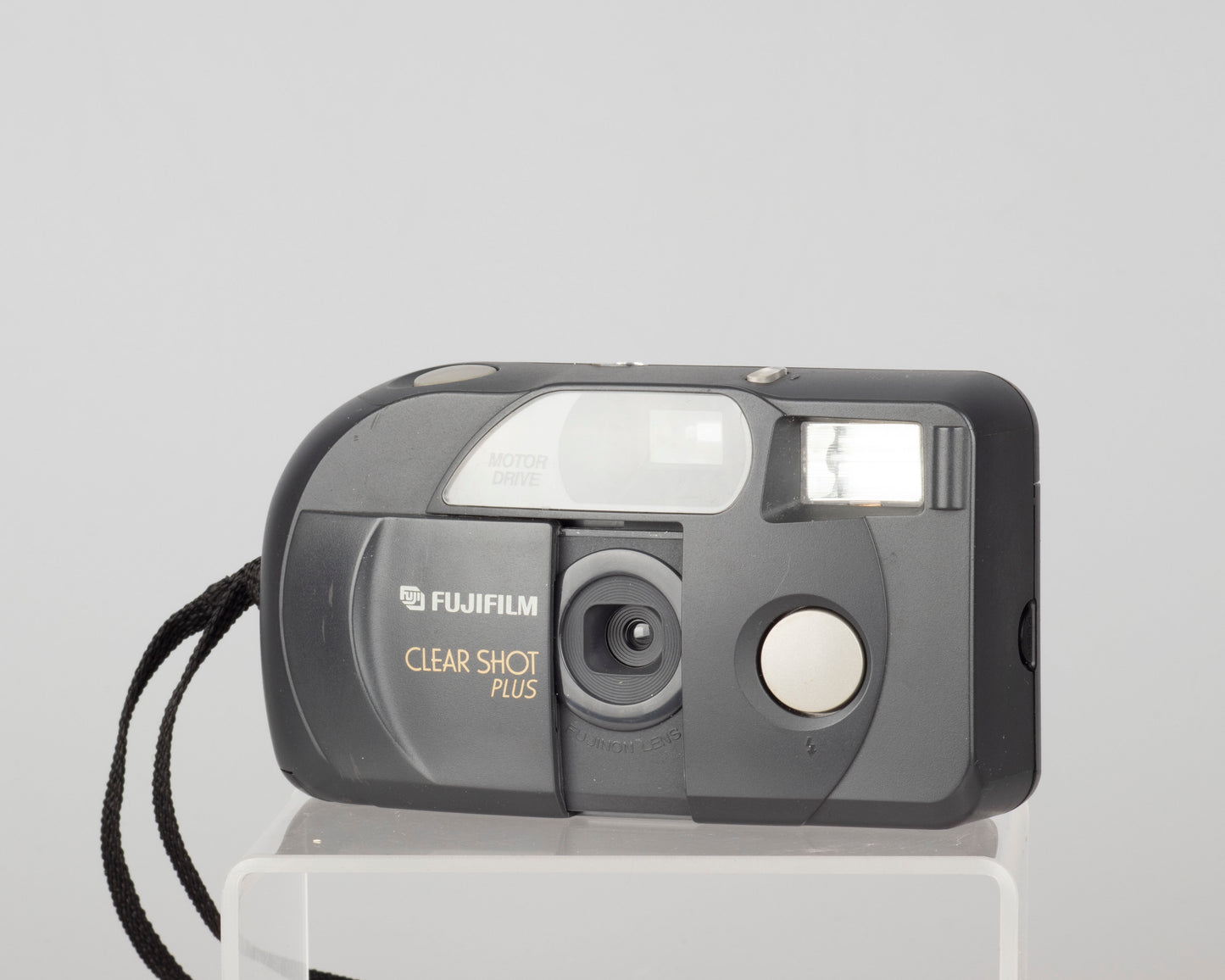 Appareil photo argentique Fujifilm Clear Shot Plus 35 mm (bracelet noir)