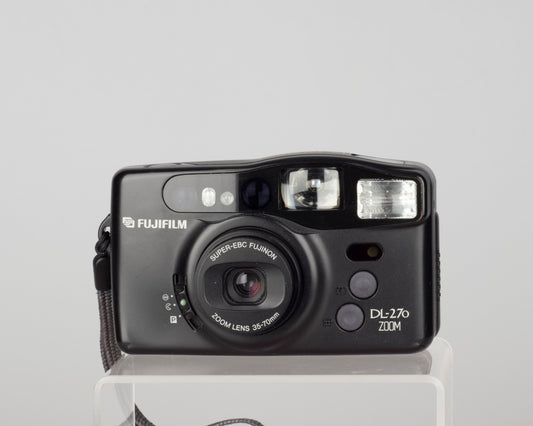 The Fujifilm DL-270 Zoom is a quality 35mm point-and-shoot featuring a 35-70mm Super-EBC Fujinon lens