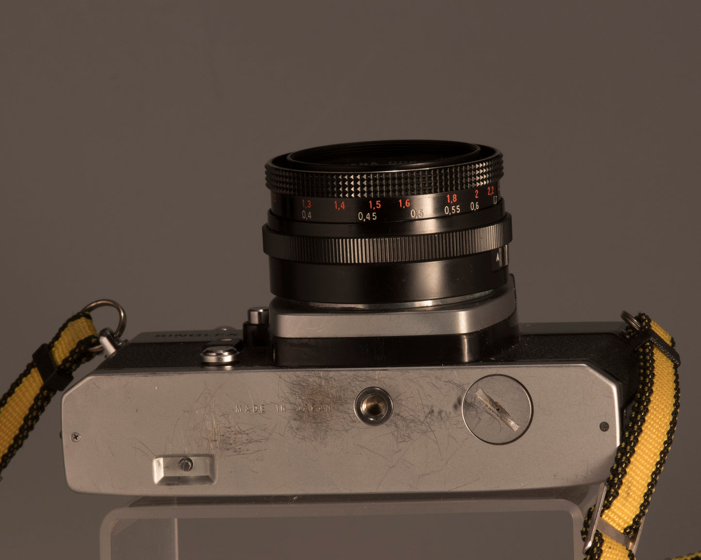 Ricoh Singlex II + Carl Zeiss Jena 50mm lens