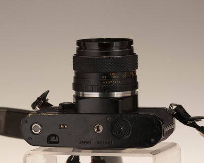 Yashica FX-D 35mm film SLR + 50mm f1.9 lens