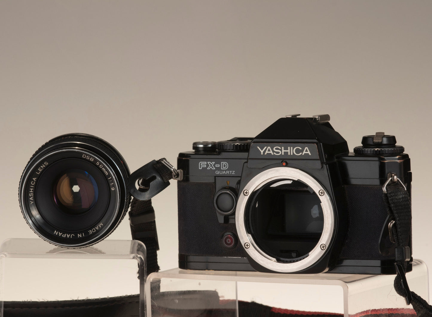 Yashica FX-D 35mm film SLR + 50mm f1.9 lens