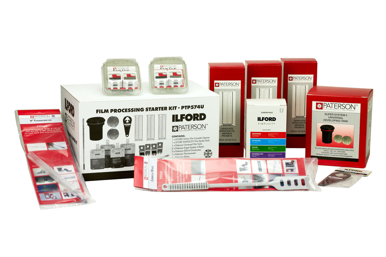 Paterson and Ilford Film Processing Starter Kit (PTP574)