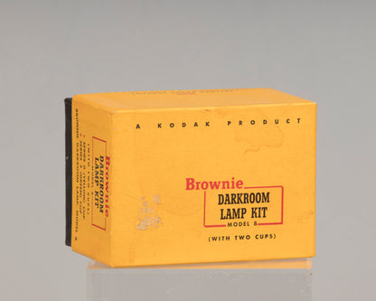 Kodak Brownie Darkroom Lamp Kit Modèle B (lampes inactiniques) dans la boîte d'origine