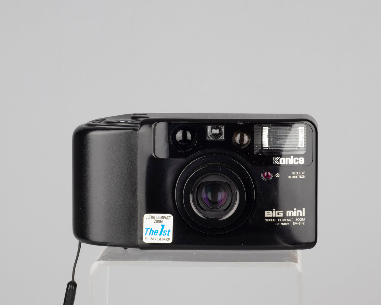 Konica Big Mini Super Compact Zoom BM-311Z 35mm point-and-shoot camera w/ case