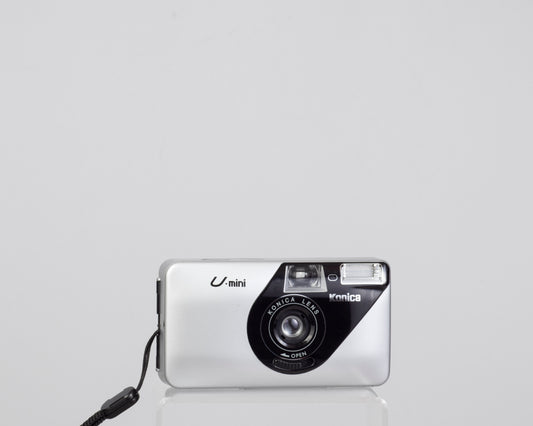 The Konica U-mini ultra compact 35mm film camera