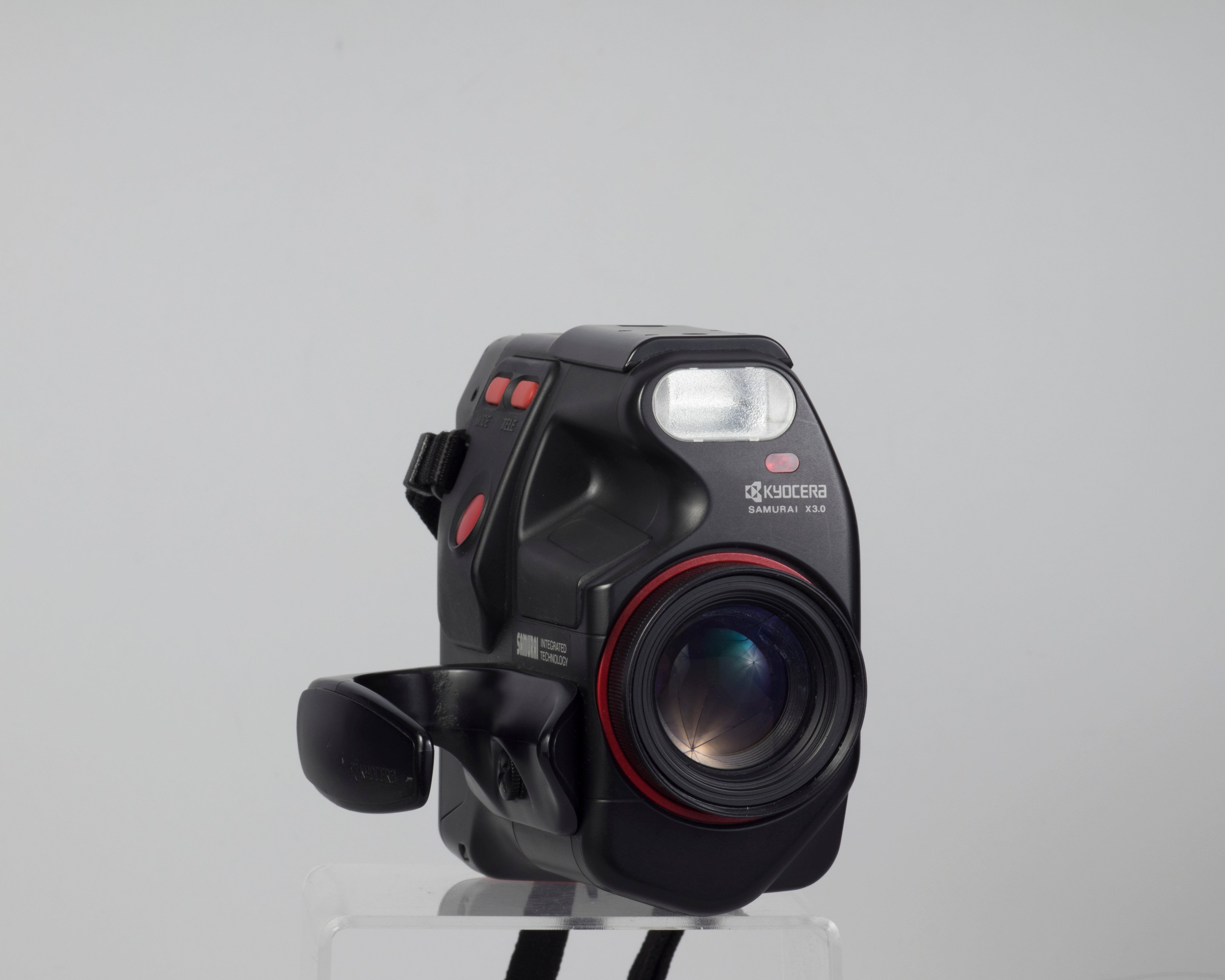 Kyocera/Yashica Samurai X3.0 half-frame 35mm SLR w/ case – New 