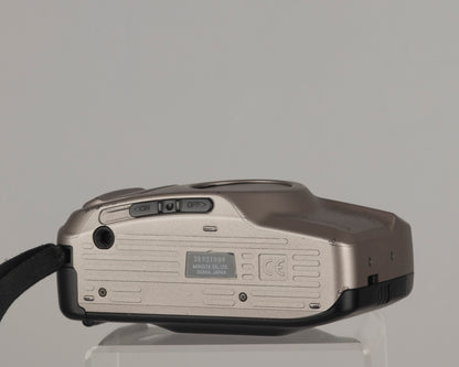Minolta Riva Zoom 70 Date 35mm camera with case (serial 38921090)