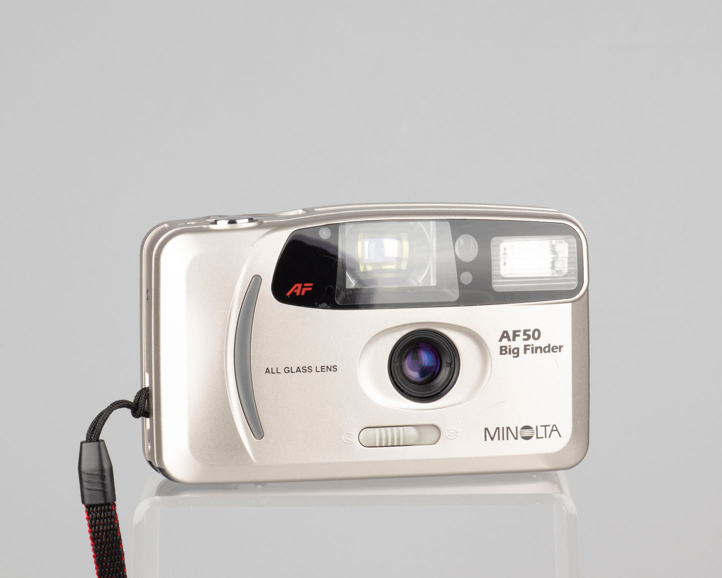 Appareil photo Minolta Freedom AF-50 Big Finder 35 mm (série 35008166) * le compteur d'images ne fonctionne pas *