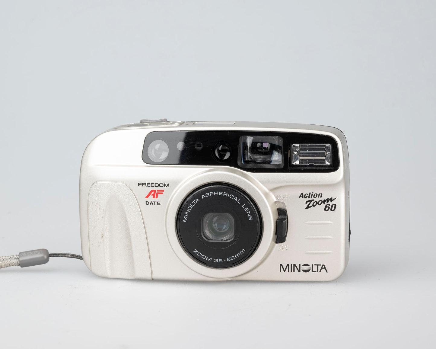 Minolta Freedom Action Zoom 60 35mm camera (serial 38333695)