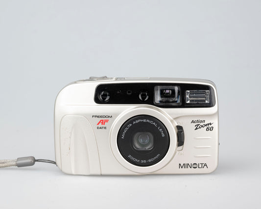 Minolta Freedom Action Zoom 60 35mm camera (serial 38333695)