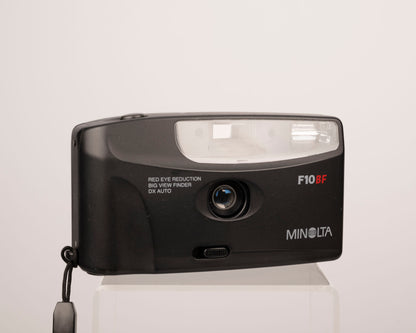 Minolta F10BF 35mm film camera w/ case (serial 33737004)