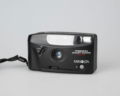 Minolta Freedom Memory Maker II 35mm film camera (serial 37544586)