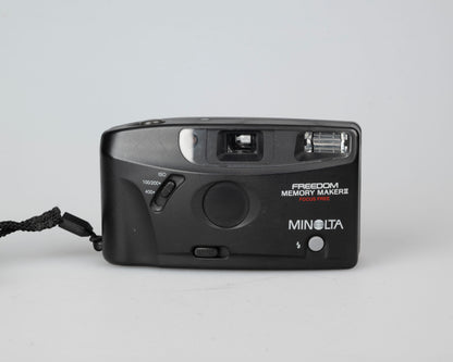 Minolta Freedom Memory Maker II 35mm film camera (serial 37544586)