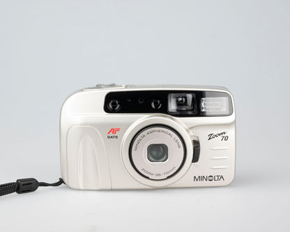 Minolta Zoom 70 35mm camera (serial 40213430)