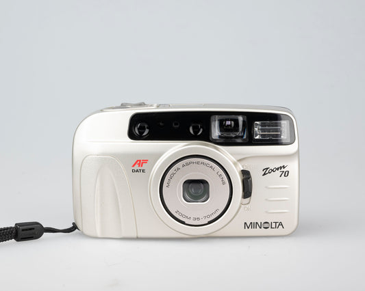 Minolta Zoom 70 35mm camera (serial 40213430)