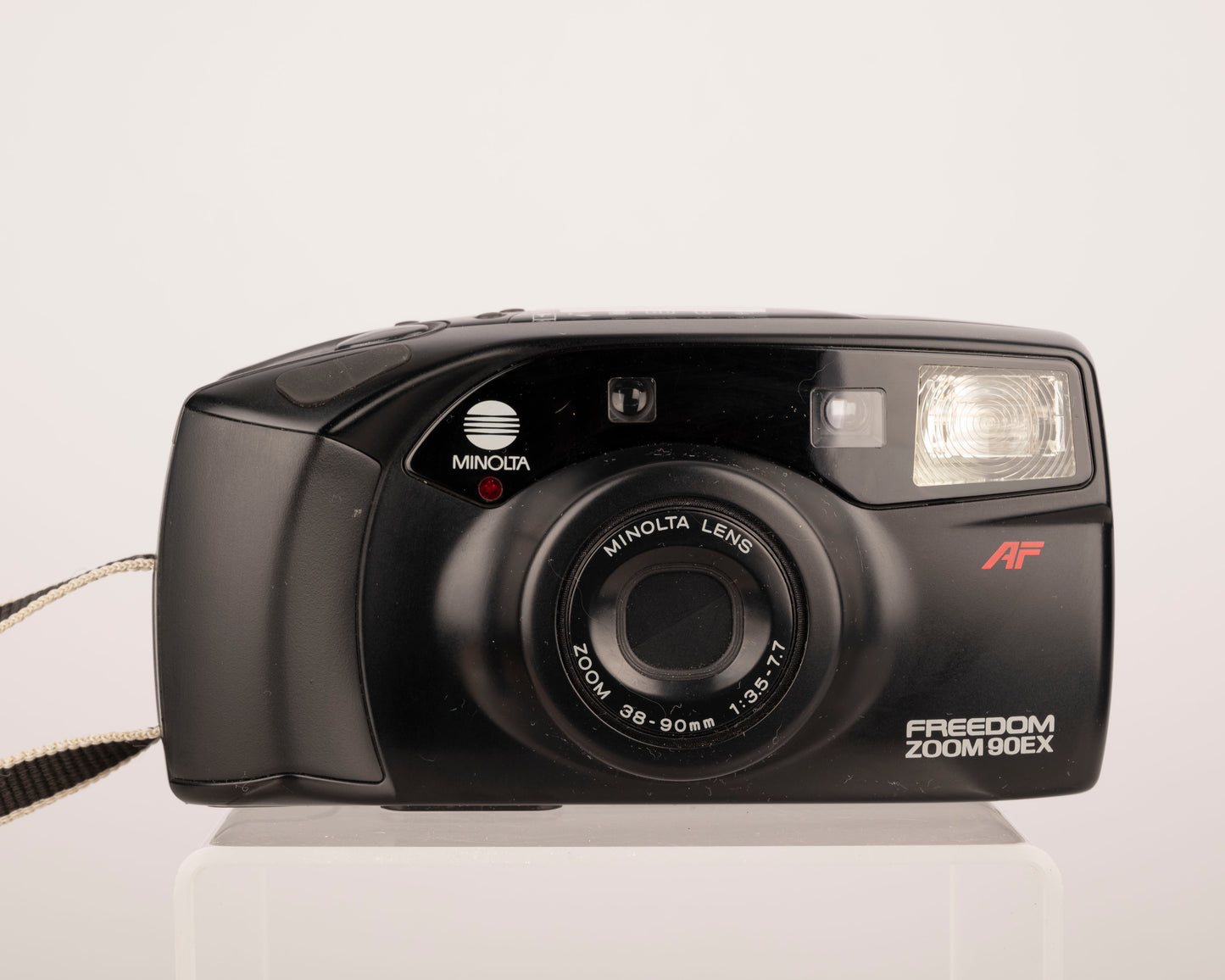 The Minolta Freedom Zoom 90EX is very well-designed 35mm point-and-shoot from the 1990s that shares many design features with the Leica C2-Zoom. 