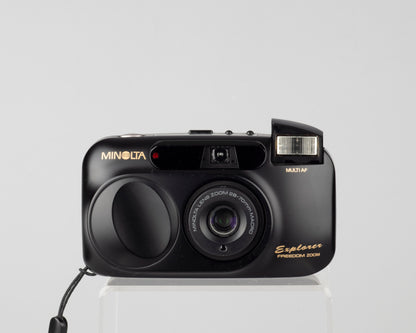 Minolta Freedom Zoom Explorer 35mm camera w/ case (serial 34819101)