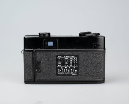 Appareil photo Minolta Hi-Matic AF 35 mm avec étui toujours prêt (série 296583)