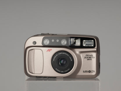 Minolta Riva Zoom 70 Date 35mm camera