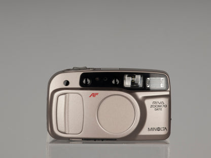 Minolta Riva Zoom 70 Date 35mm camera