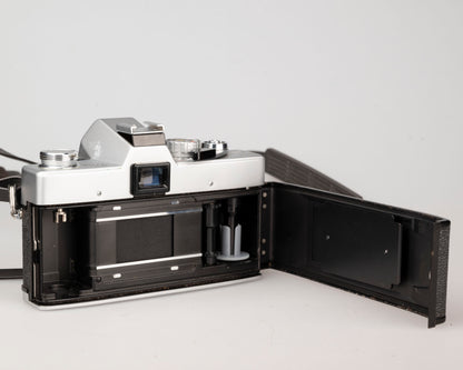Minolta SRT 101 35mm SLR w/MC Rokkor PF 55mm f1.9 lens + ever-ready case (serial 1983336)