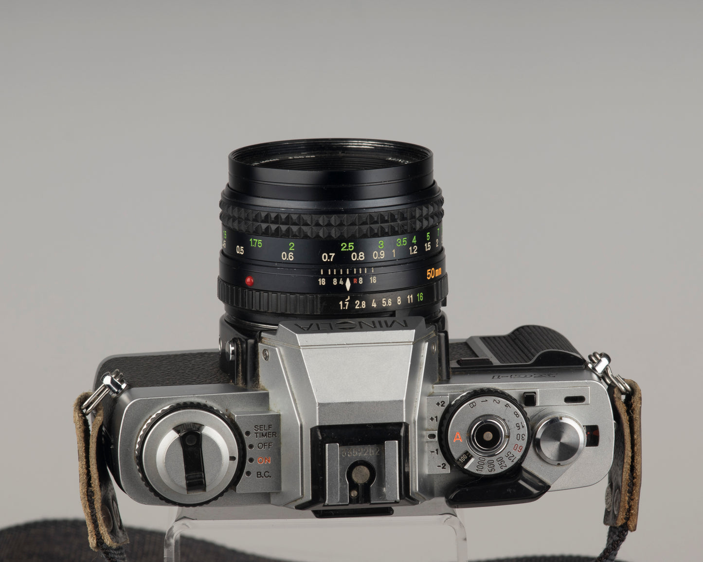 Minolta XG-1n 35mm SLR with 50mm f1.7 lens