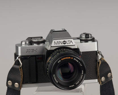 Minolta XG-1n 35mm SLR with 50mm f1.7 lens