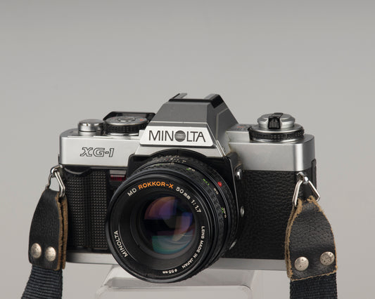 Minolta XG-1n Reflex 35 mm avec objectif 50 mm f1.7