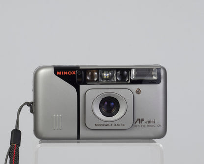 The Minox AF-Mini compact 35mm camera 