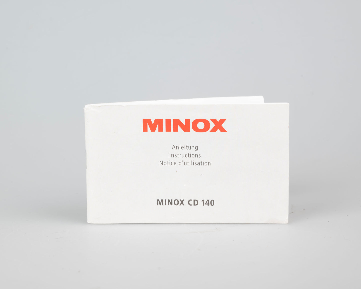 Minox CD 140 35mm film camera w/ case + manual