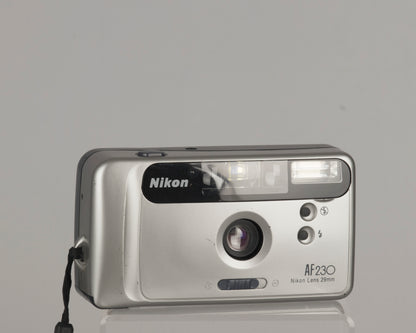 Nikon AF230 35mm film camera with original case - Main Image