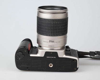 Nikon F65 (aka N65) 35mm film SLR w/ AF Nikkor 28-100mm lens (serial 2898438)