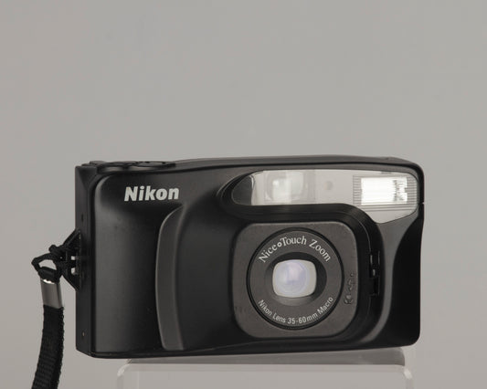 Nikon Nice Touch Zoom 35mm camera with case and manual