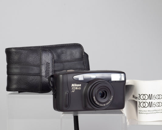 The Nikon Zoom500 AF (aka Light Touch Zoom 105) 35mm zoom point-and-shoot camera 