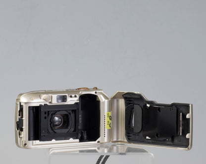 Olympus ∞ Stylus Epic Zoom 80 Deluxe 35mm film camera *intermittent light leaks* (serial 1006150)