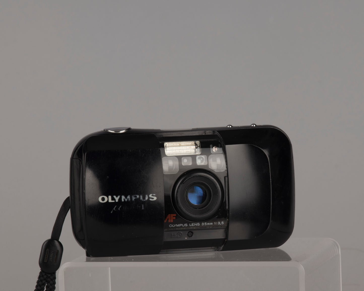 Olympus Mju-1 (a.k.a. Infinity Stylus) 35mm film camera (dusty viewfinder; but film-tested and working great)
