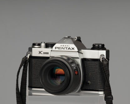 Pentax K1000 front angle view