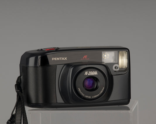 The Pentax Zoom60 (aka IQZoom60 ) is an autofocus 35mm film camera from the late 1980s