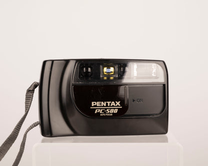 Pentax PC-500 compact 35mm camera (serial 7663962)