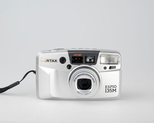 Pentax Espio 135M appareil photo argentique compact 35 mm - pas d'affichage du compteur de mode/d'image, sinon OK (série 4960954)
