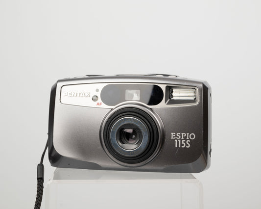 The Pentax Espio 115S (aka Espio 115V/IQZoom 115V) is one of the later and more refined cameras in this series of superb zoom 35mm point-and-shoots