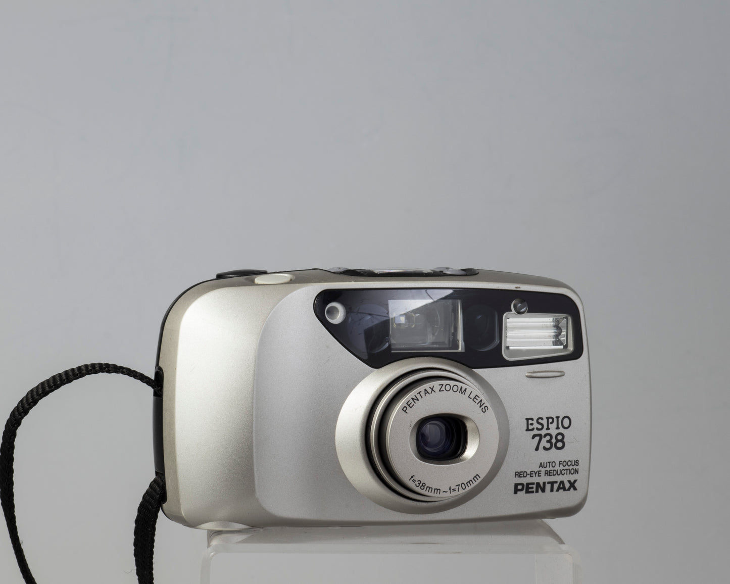 The Pentax Espio 738 compact 35mm film camera
