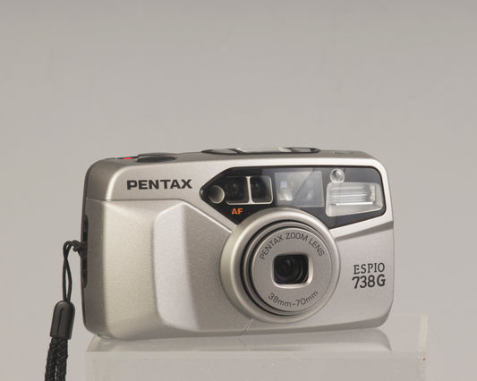 Pentax Espio 738G 35mm camera (serial 9132867)