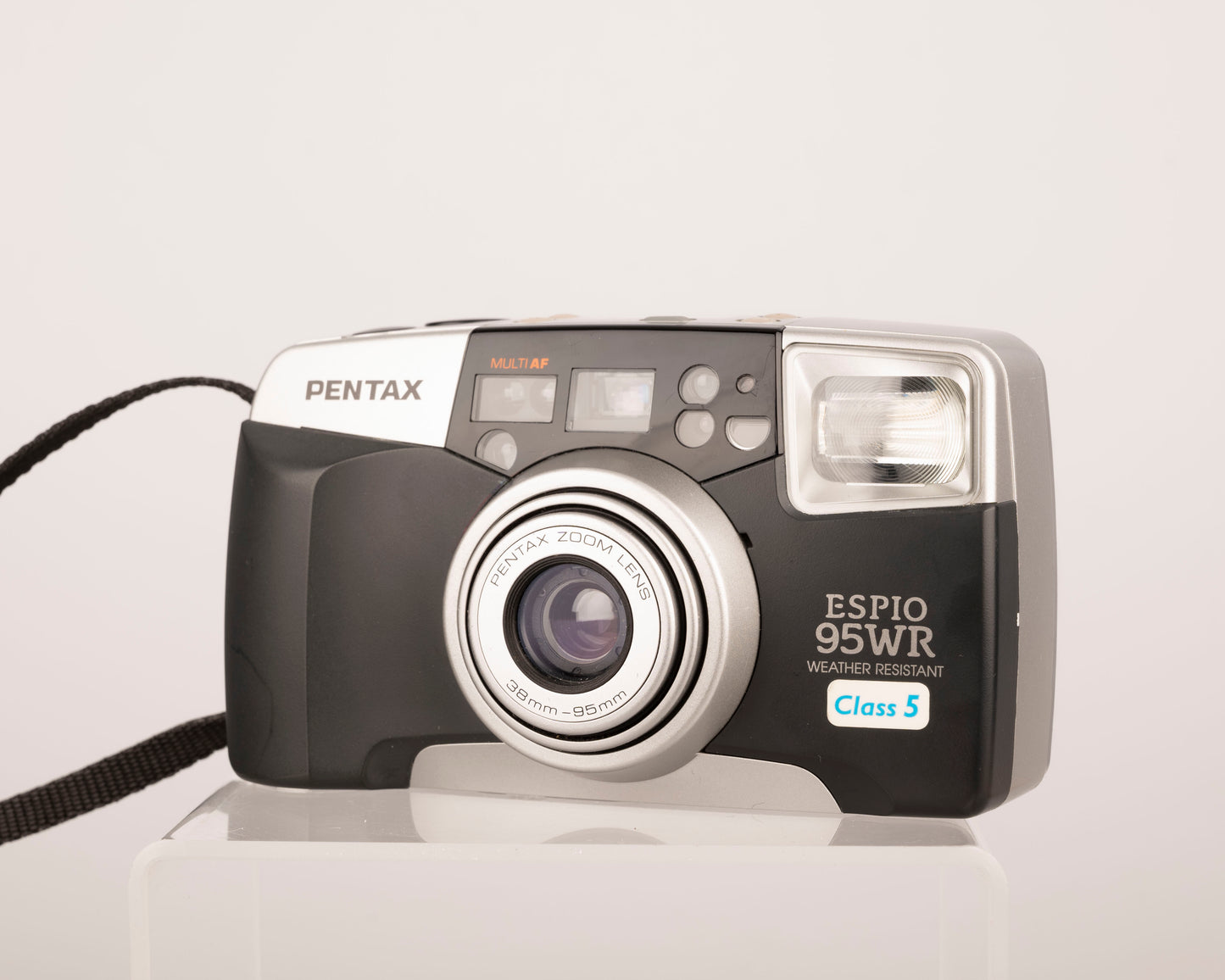Appareil photo Pentax Espio 95WR 35 mm avec étui d'origine (série 5441341)