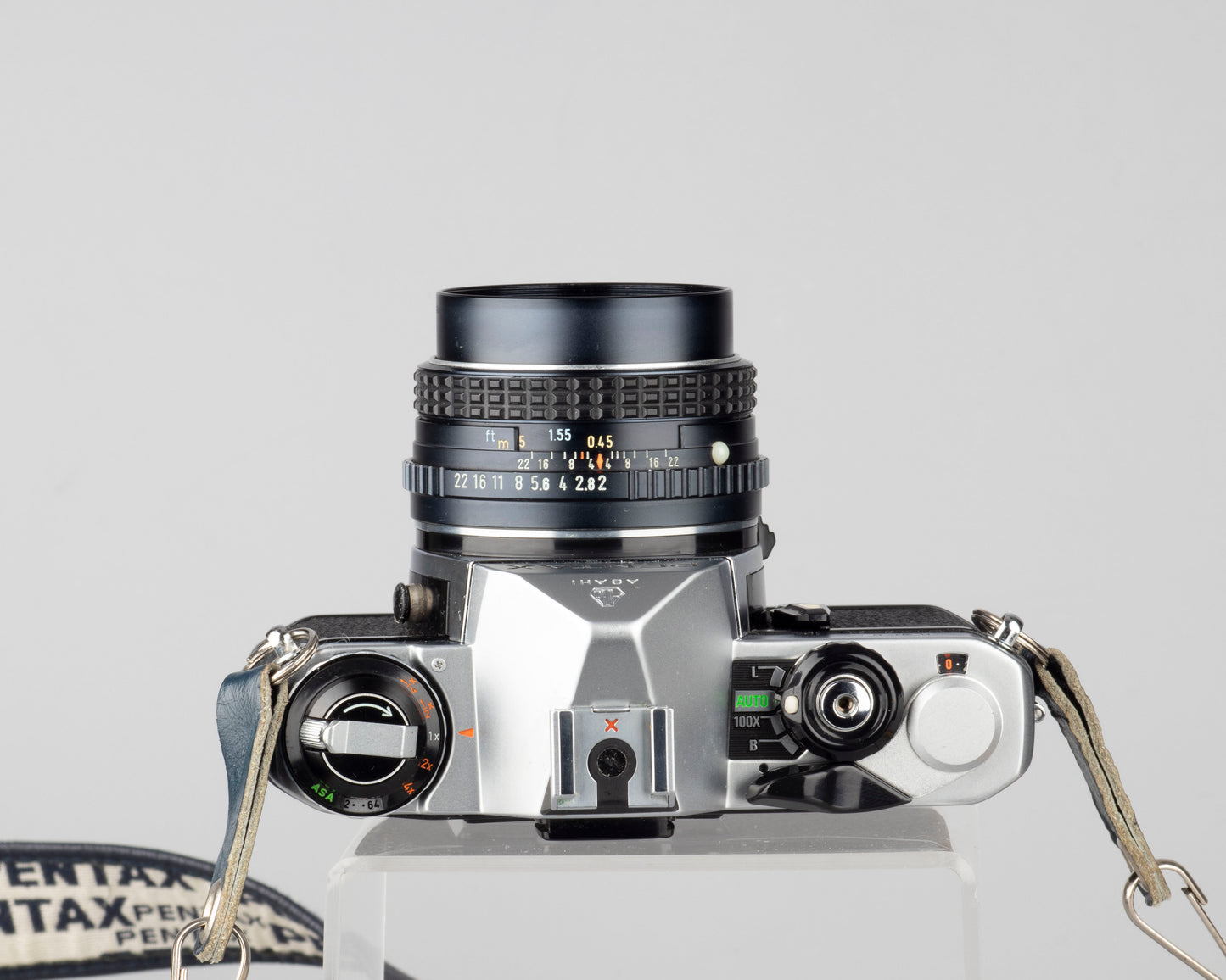 Pentax ME 35mm SLR w/ SMC Pentax M 50mm f2 lens (serial 2040953)