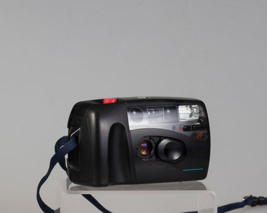 The Pentax PC-313 is a compact autofocus 35mm point-and-shoot camera from the 1990s