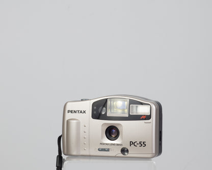 Pentax PC-55 35mm camera *flash not working* (serial 9498234)